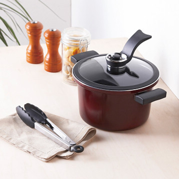 ビストニア　真空煮込み鍋（１９ｃｍ）トング付