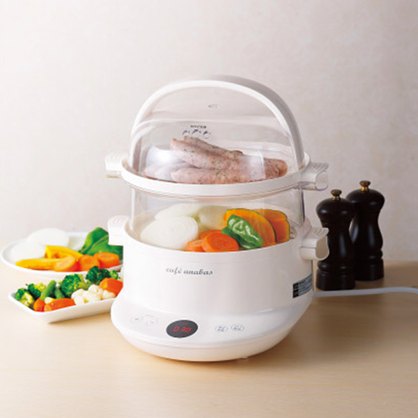 アナバス　スチーム名人　簡単蒸し器Ｌ