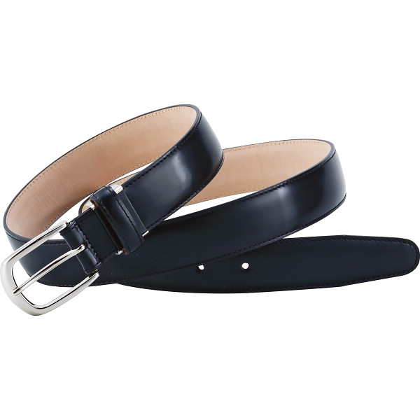 ホースレザーベルト　ブラック