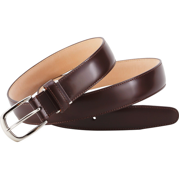 ホースレザーベルト　ブラウン
