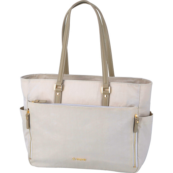 プロスペリティホワイト　トートバッグ　グレー