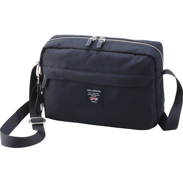 リサラーソン　ウォレットショルダー　ブラック