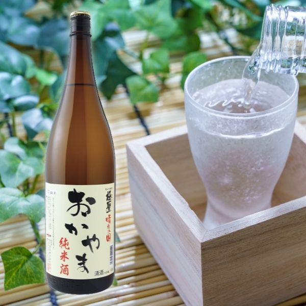 宮下酒造　極聖　おかやま純米（１．８ｌ）