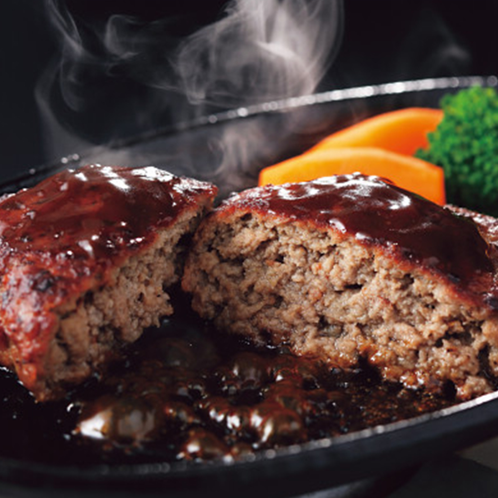 銀座吉澤　松阪牛シルクハンバーグステーキ（４個）