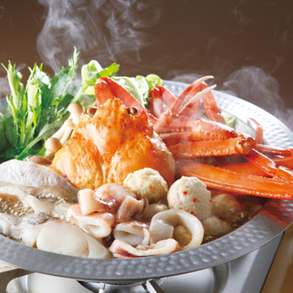 紅ズワイまるごと海鮮鍋