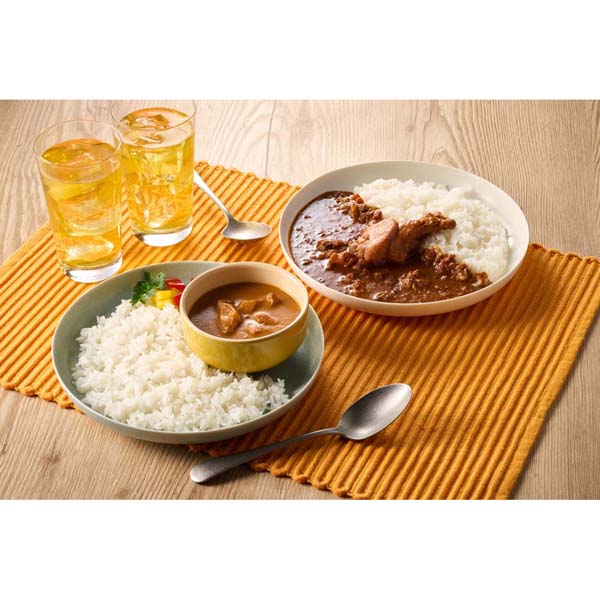 ＡＷＡＯＤＯＲＩ ＬＡＢ 阿波尾鶏バターチキンカレー＆骨付きカレーセット