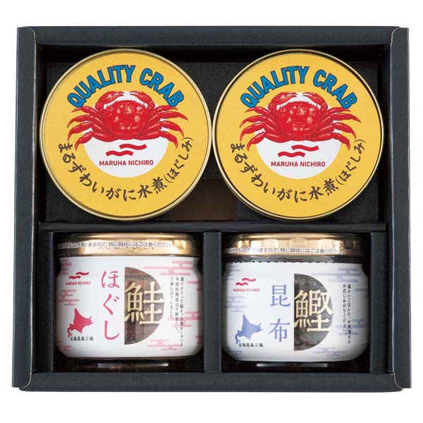 マルハニチロ　かに缶詰・瓶詰詰合せ