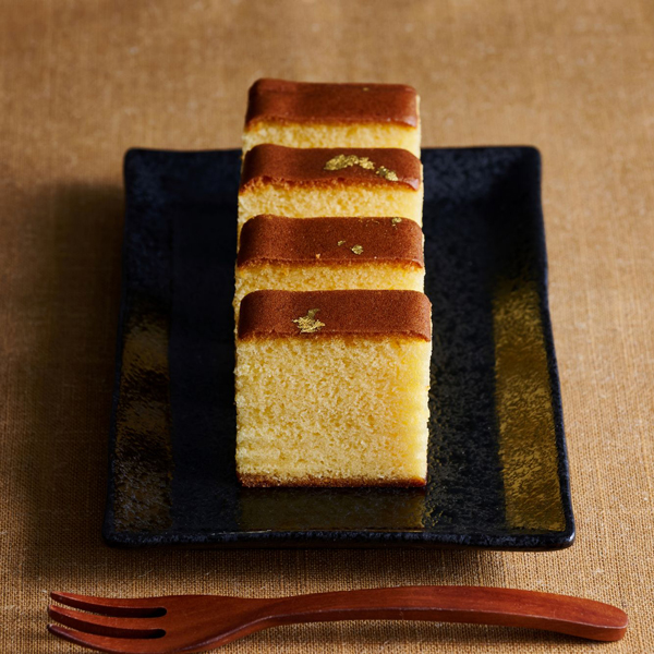 京・伏見　三源庵　金箔カステラ２本セット