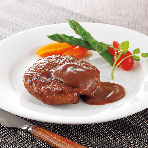 名古屋「スギモト」　黒毛和牛入り生ハンバーグ