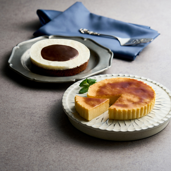 ル・カレン　バニラプリン＆カタラーナとチーズブラウニーセット