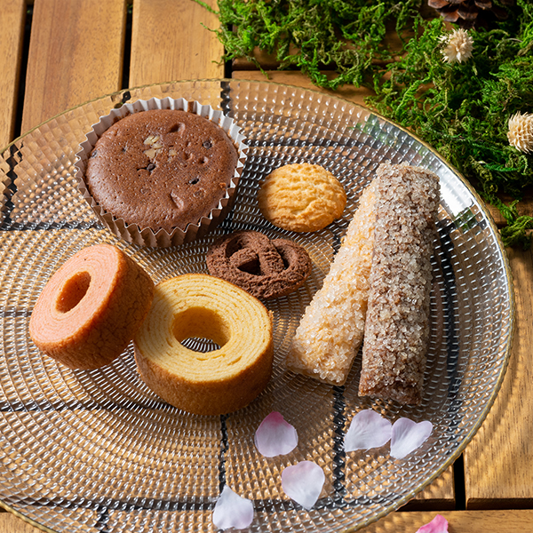森の庭　焼き菓子アソート　フラワーリース　７個入
