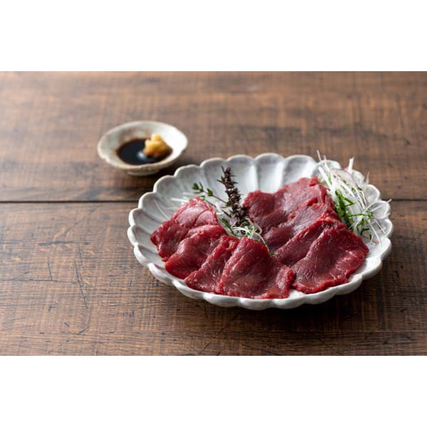 ふじ馬刺し赤身食べくらべセット