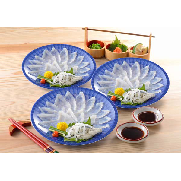 日髙本店　とらふぐ刺身小皿セット