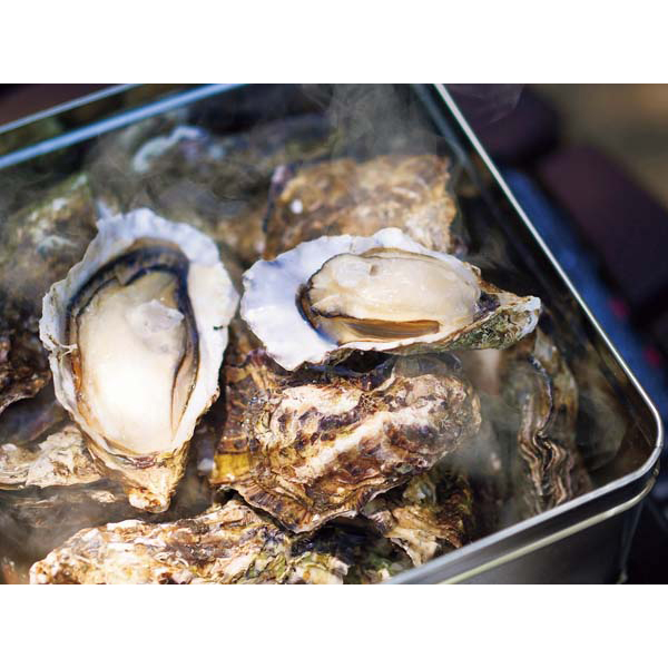 広島牡蠣のカンカン焼き