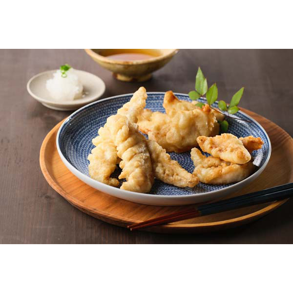 「下関　音」国産　海鮮天ぷら三種