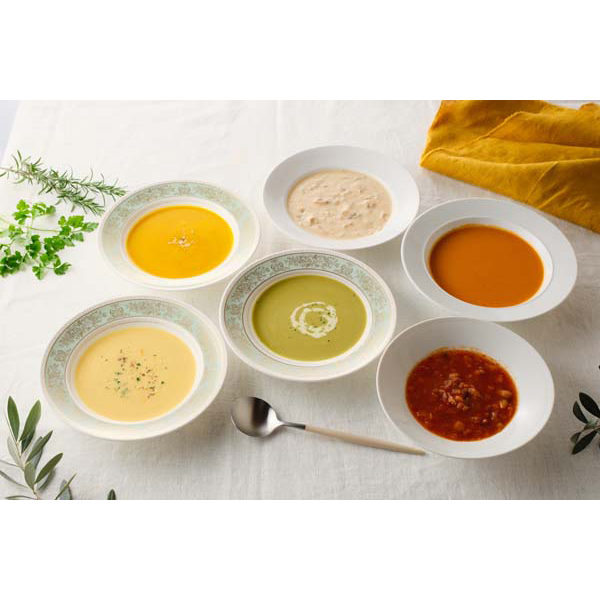 日比谷松本楼　スープ６種セット