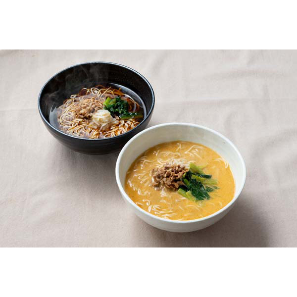 京都　楽仙樓　京の黒酢麺と担々麺