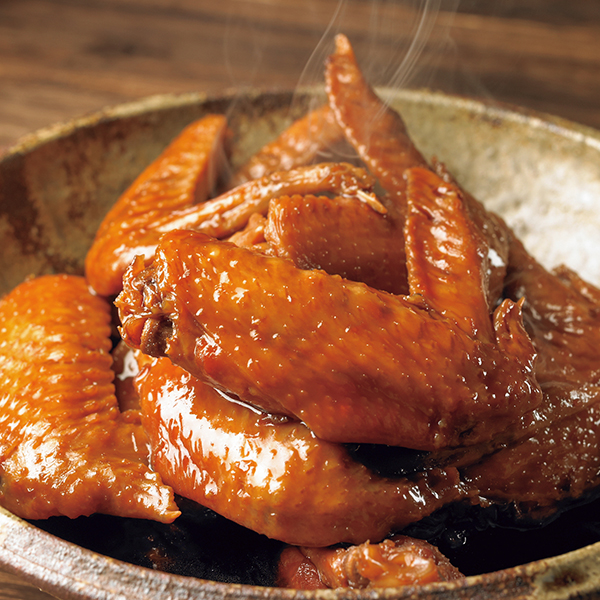 鶏三和　国産鶏の手羽煮［醤油味］