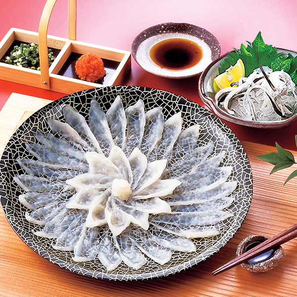 ふぐ刺身セット