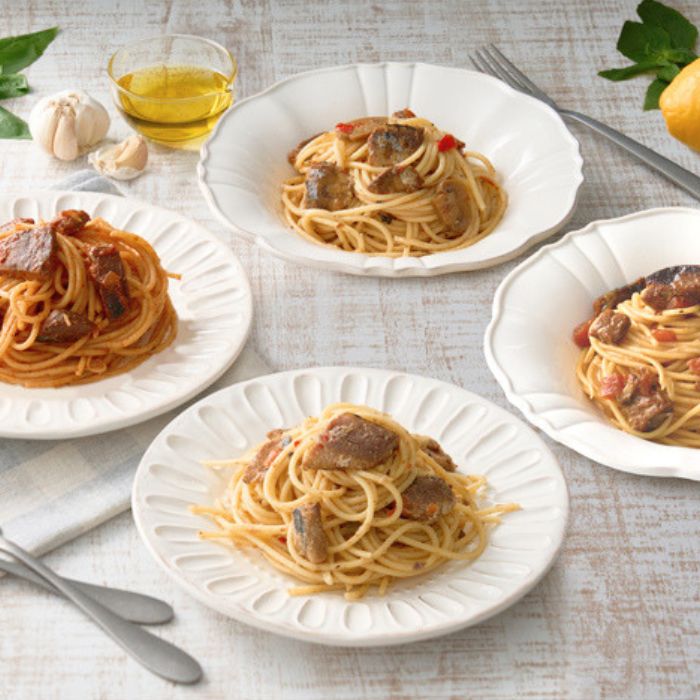 気仙沼　港町のパスタソース［４種］