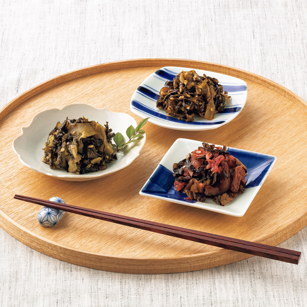 広島菜お漬物［３種］