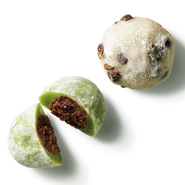 豆大福とよもぎ餅