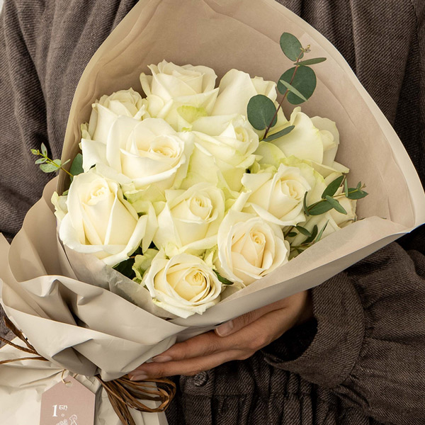 ホシファーム　フリルブーケ　ピュア　１２本