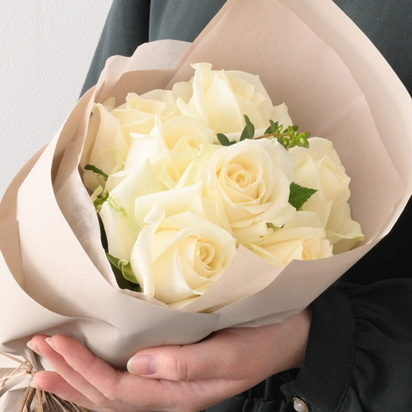 フリルブーケ　ピュア　８本