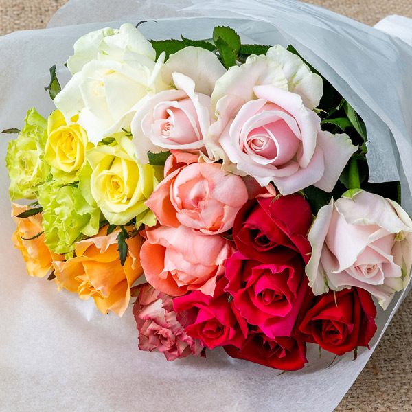 ホシファーム　フレッシュブーケ　カラフル　１８本