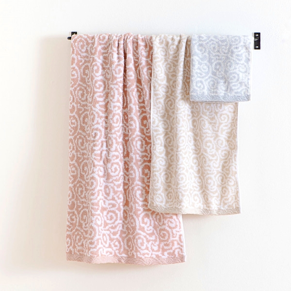 今治謹製　紋織タオル　フェイスタオル（木箱入） ブルー