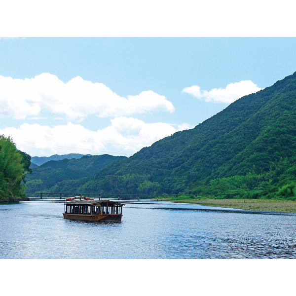 四万十川屋形船　なっとく　四万十川遊覧船　乗船　１名様
