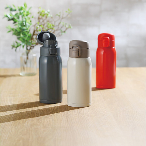 モテコ　ワンタッチ栓マグボトル（３５０ｍｌ）　ホワイト