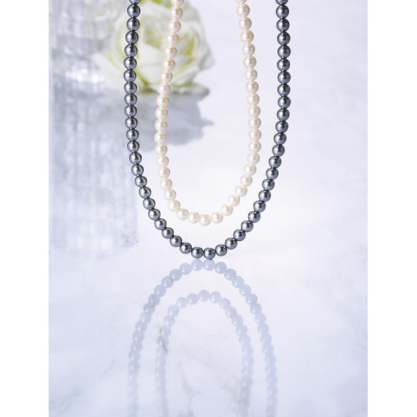 ネックレス（７ｍｍ）　ホワイト