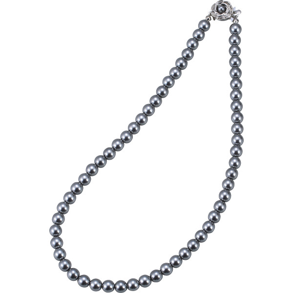 ネックレス（７ｍｍ）　グレー