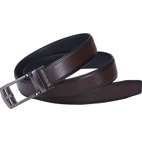 ハートオブライオン　アジャストフリー　サフィアーノレザーベルト  ブラウン