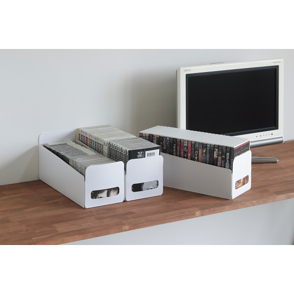 組み立て簡単収納ＢＯＸ（ロング３個組）