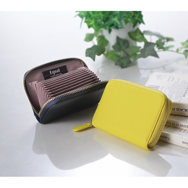 ジュンコ　コシノ　イコール　カードケース  ネイビー