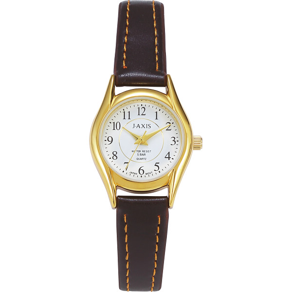 ５気圧防水婦人ウオッチ  ゴールド