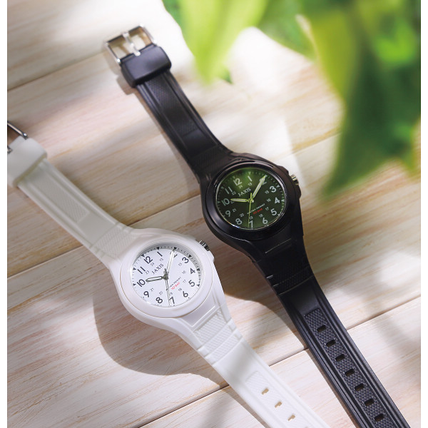 １０気圧防水ウオッチ  ホワイト