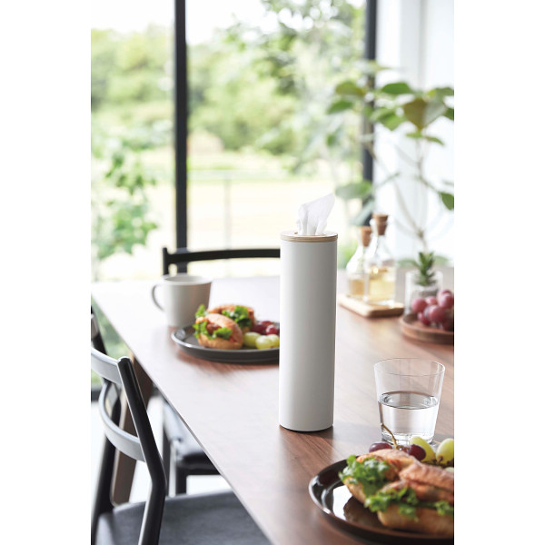 ボトル型ティッシュケース  ブラウン