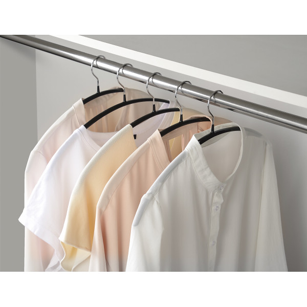 マイラック　すべり落ちにくいハンガー（１０本組）