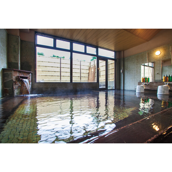 奥州平泉温泉　そば庵しづか亭　日帰り入浴＋昼食付　２名様