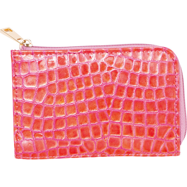 マデーラ　キーリング付き小銭入れ  ピンク