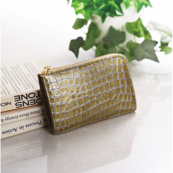 マデーラ　キーリング付き小銭入れ  ベージュ