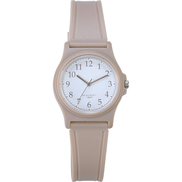 １０気圧防水リストウオッチ  モカ