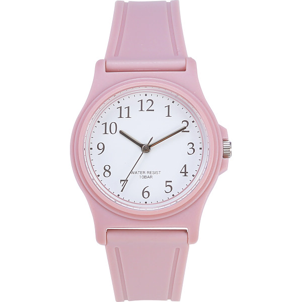 １０気圧防水リストウオッチ  ピンク