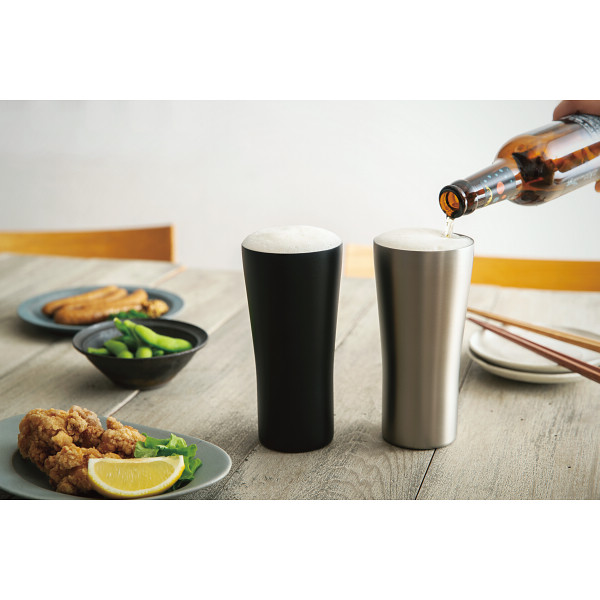 おうち居酒屋　ビアタンブラー  ブラック