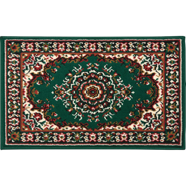 ウィルトン織マット  グリーン