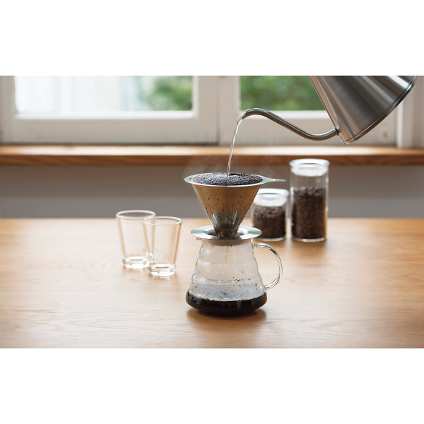 ハリオ　ダブルメッシュメタルドリッパー