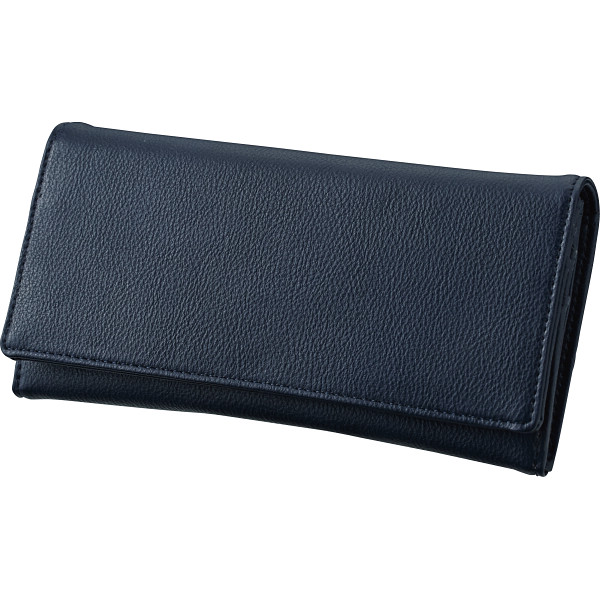 イルムス　長財布  ネイビー
